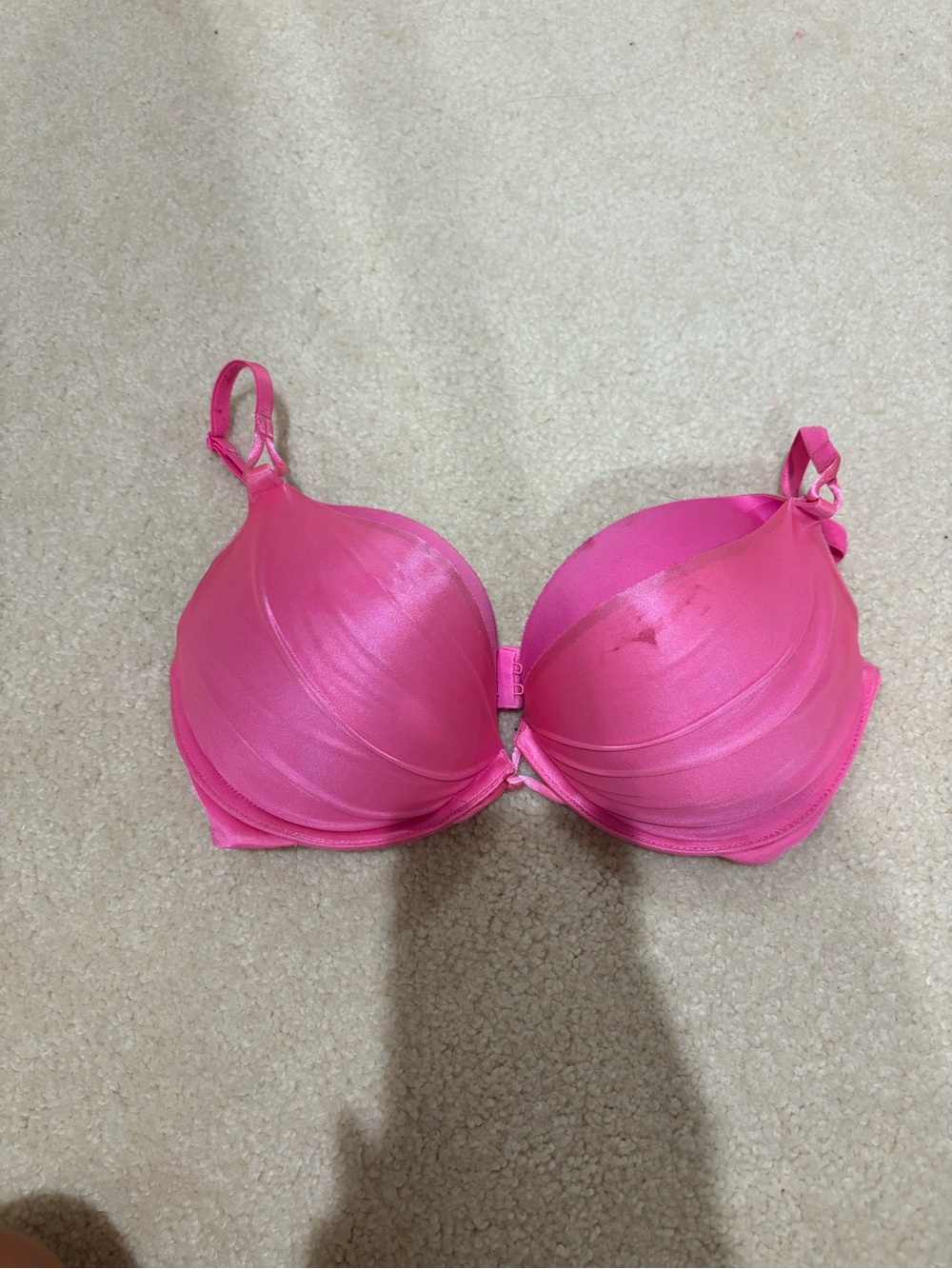 Victoria's Secret Vibrant Pink Demi Push-Up Bra